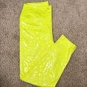 Carbon38 Neon Yellow Leggings